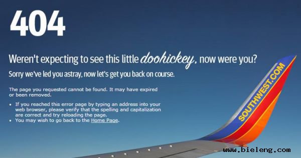 增强品牌的印象 旅游网站如何设计404错误页面-第19张图片-王尘宇