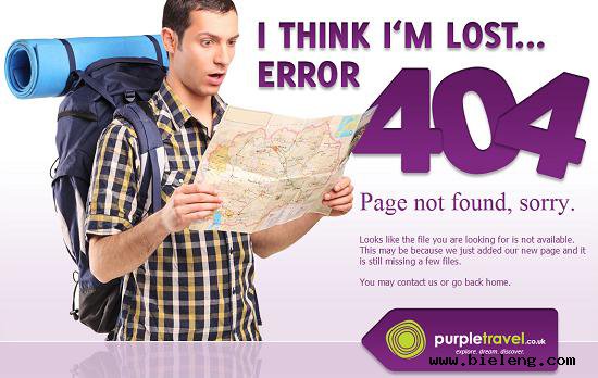 增强品牌的印象 旅游网站如何设计404错误页面-第22张图片-王尘宇