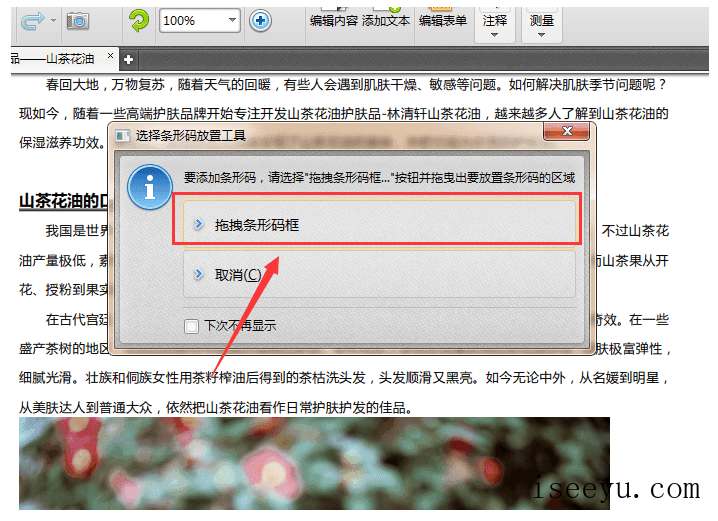 如何在PDF内容中插入二维码-第6张图片-王尘宇