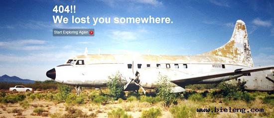 增强品牌的印象 旅游网站如何设计404错误页面-第9张图片-王尘宇